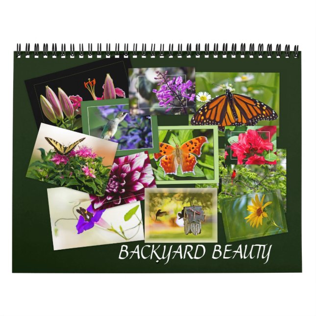 Backyard Beauty Calendar (Cover)