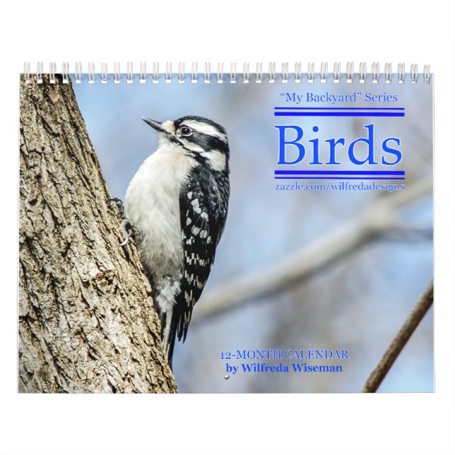 Backyard Birds Calendar 4th in Series (Cover)