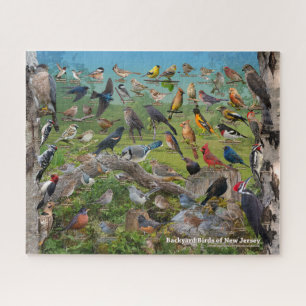 Backyard Birds of New Jersey Jigsaw Puzzle