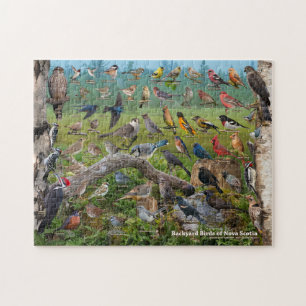 Backyard Birds of Nova Scotia Jigsaw Puzzle