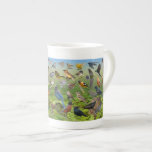 Backyard Birds Of the West Bone China Mug<br><div class="desc">Backyard Birds Of the West</div>