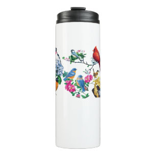 Backyard Birds Thermal Tumbler