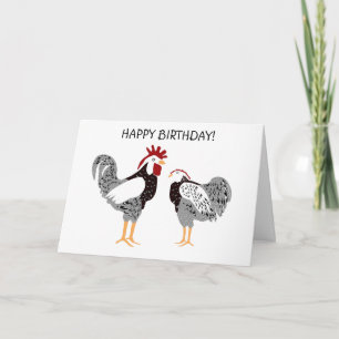 backyard chickens greeting Card customize