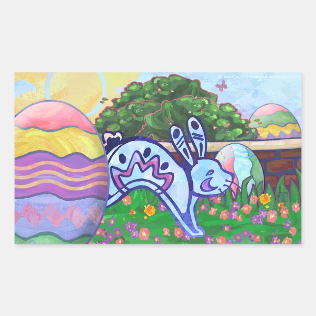 Backyard Easter Egg Hunt Sticker (Front)