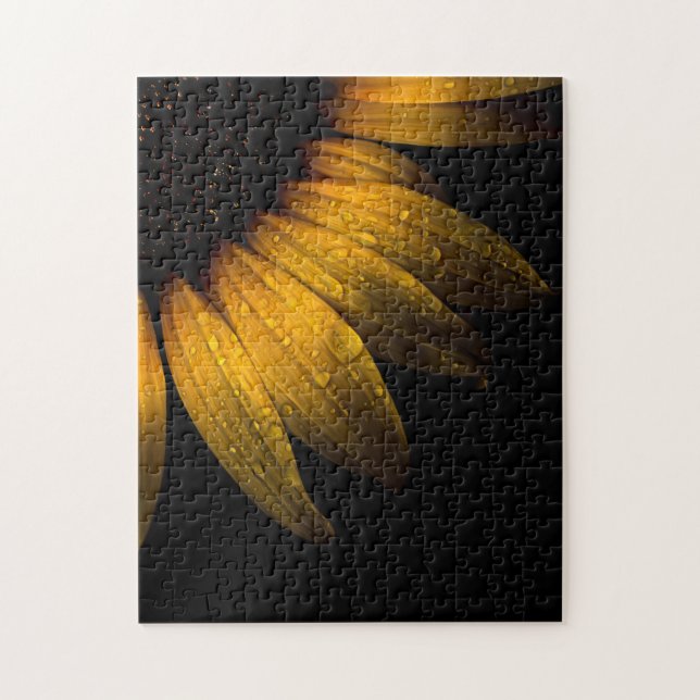 Backyard Flowers 28 Sunflower Jigsaw Puzzle (Vertical)
