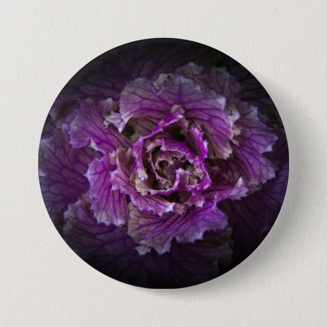 Backyard Flowers No 42 Colour Version 3 Inch Round Button (Front)