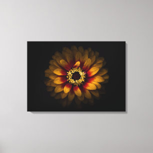 Backyard Flowers No 69 Colour Version Canvas Print