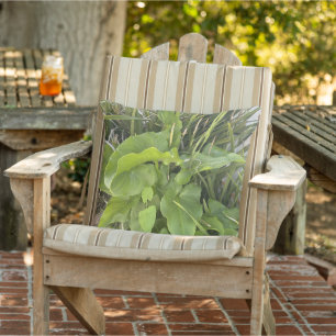 Backyard Garden Closeup Outdoor Nature Photo Pillow
