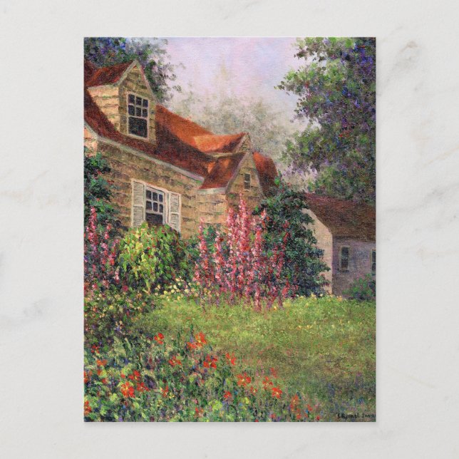 Backyard Garden Postcard (Front)