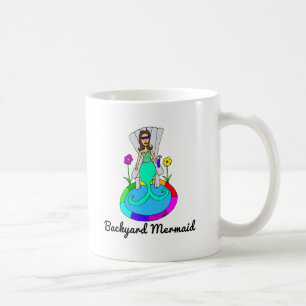 Backyard Mermaid Coffee Mug