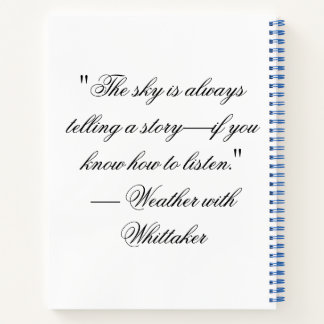 Backyard Meteorology Journal