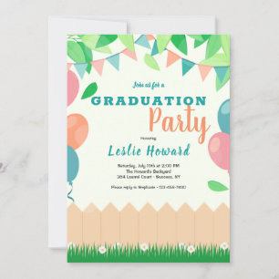 Backyard Party Invitations