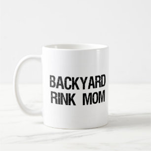 Backyard Rink Mom Mug