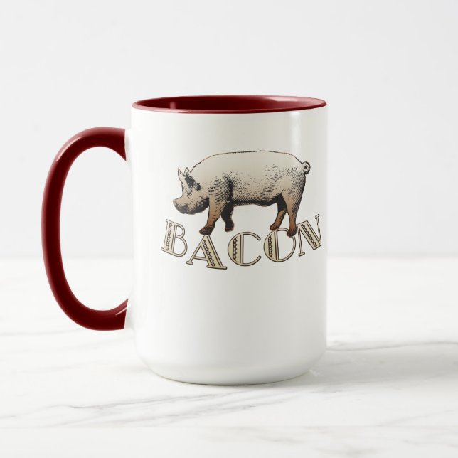 Bacon Acrobat Mug (Left)