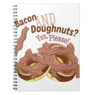 Bacon And Doughnuts Notebook