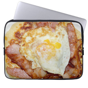 Bacon And Egg Fritter, Laptop Sleeve