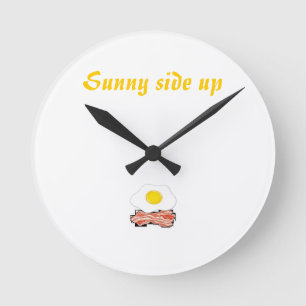 Bacon and eggs Clock