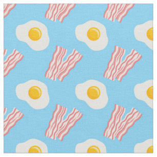 Bacon and Eggs Kitchen Fabric