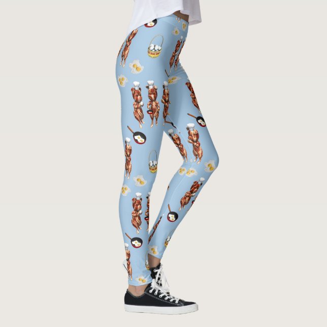 Bacon and Eggs Leggings (Right)
