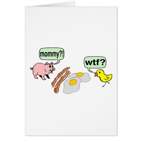 Bacon And Eggs Nightmare Card