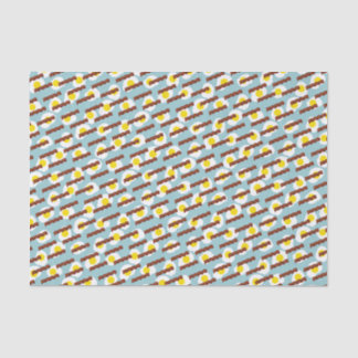 bacon and eggs tissue paper