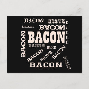 Bacon Bacon Bacon Postcard