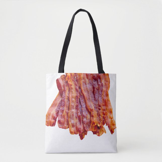 Bacon Bacon Bacon Tote Bag (Front)