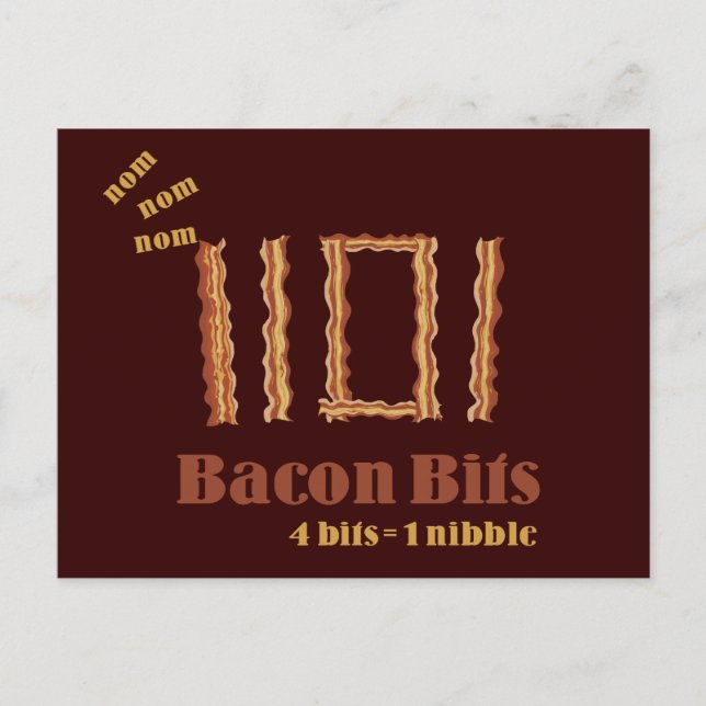 Bacon Bits Postcard (Front)