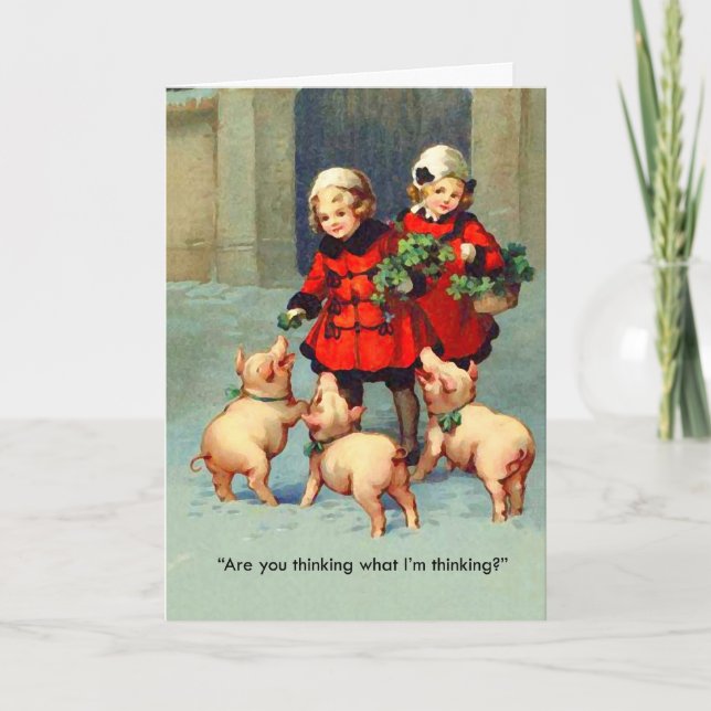 Bacon Christmas Card (Front)