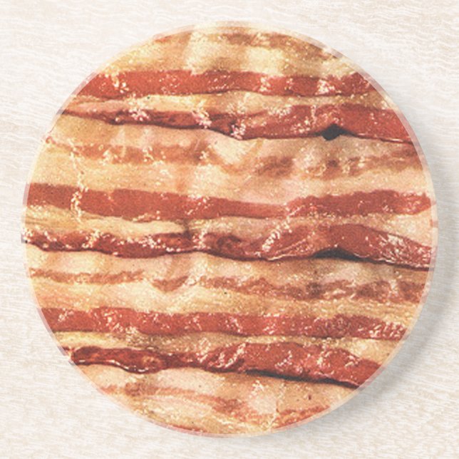 BACON coaster to soak up the drippings (Front)