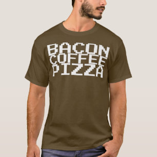 Bacon Coffee Pizza Premium T-Shirt Copy Copy Copy