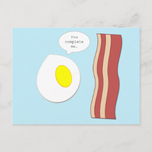 Bacon & Egg Post Card