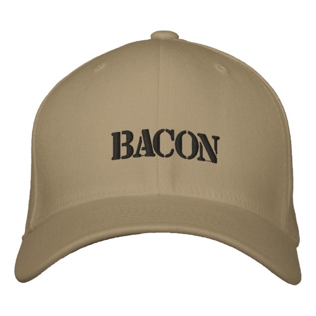 BACON EMBROIDERED HAT (Front)