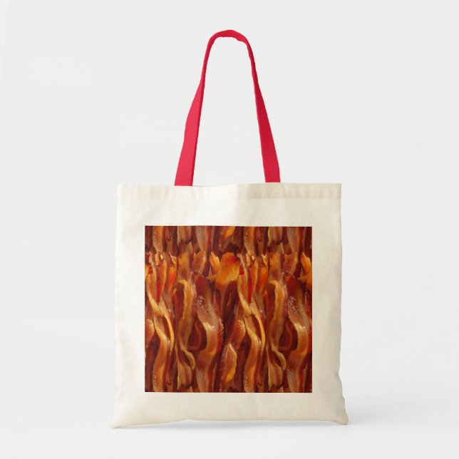 Bacon Field Yummy Pattern Decor Tote Bag (Front)