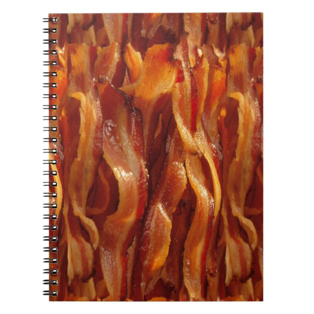 Bacon Fields Forever Decor Notebook (Front)