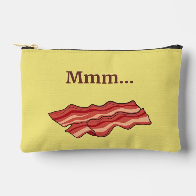 Bacon Funny Accessory Pouch (Front)