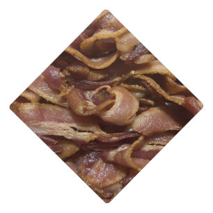 Bacon Graduation Cap Topper