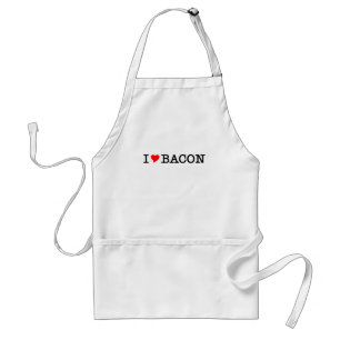 Bacon I Love Standard Apron
