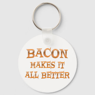 Bacon Keychain