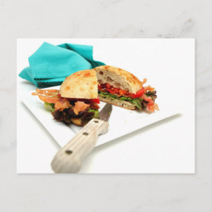 Bacon Lettuce And Tomato Postcard