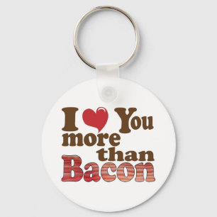 Bacon Lover Key Chain