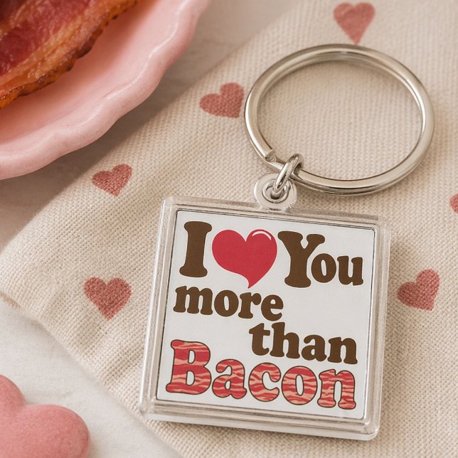 Bacon Lover Keychain (Creator Uploaded)