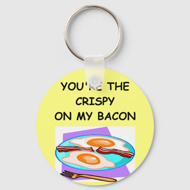 BACON lover Keychain (Front)