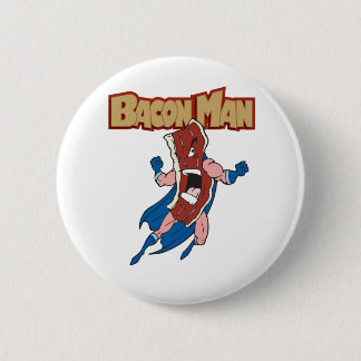 Bacon Man 2 Inch Round Button