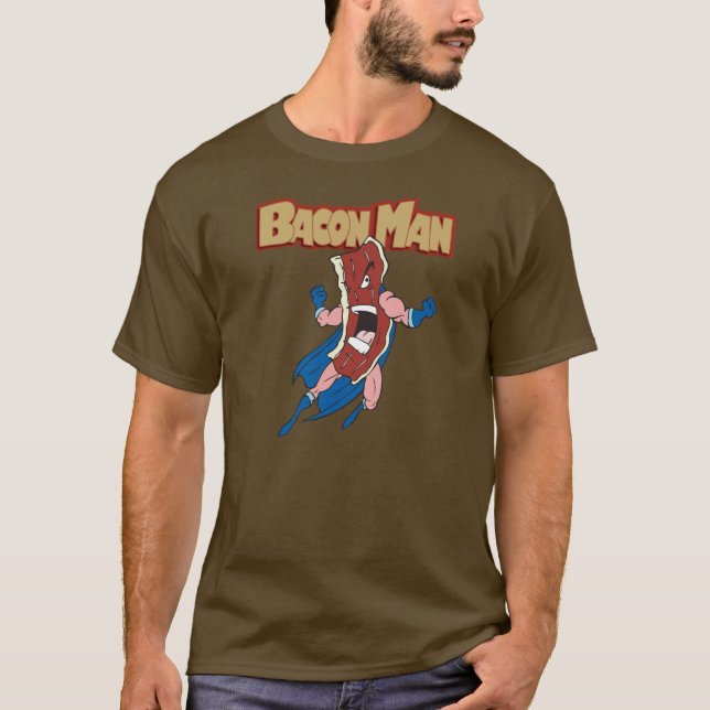 Bacon Man T-Shirt (Front)