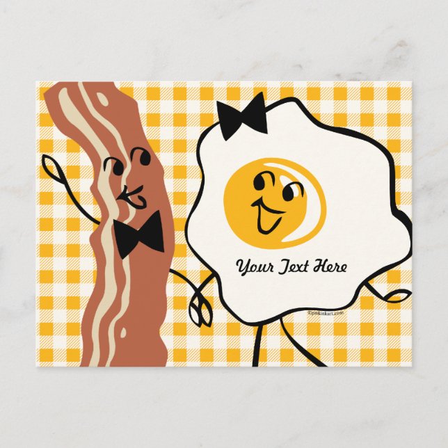Bacon 'N Egg Lover Recipe Postcard (Front)