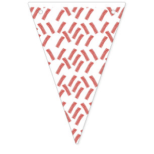 Bacon Party All You Can Eat Birthday Any Age Bunting Flags
