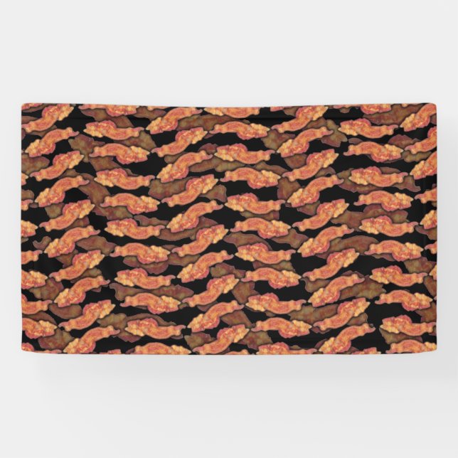 Bacon Pattern Banner (Horizontal)