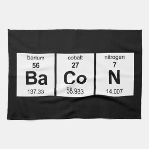 BaCoN Periodic Table Kitchen Towel