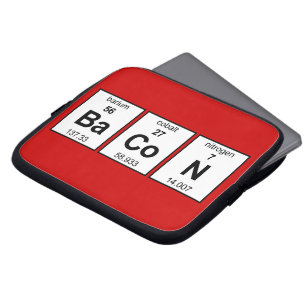 BaCoN Periodic Table Laptop Sleeve